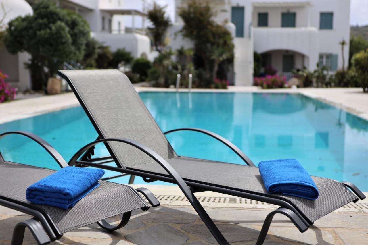 Kalypso Pool Villa At Ornos Exteriör bild